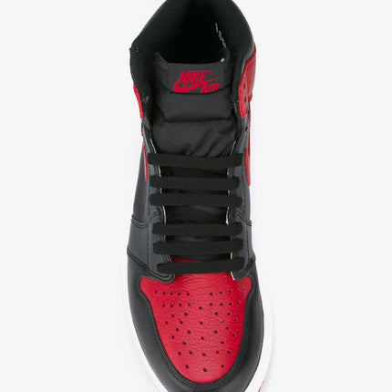 Men's Nike Air Jordan 1 High Banned Bred Shoes