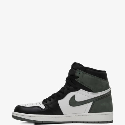 Men's Nike Air Jordan 1 High Clay Green Shoes