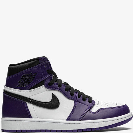 Men's Nike Air Jordan 1 High Court Purple Shoes
