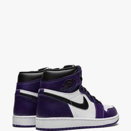 Men's Nike Air Jordan 1 High Court Purple Shoes