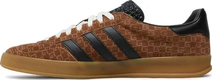 Men's Adidas x Gucci Gazelle Square GG Monogram Shoes