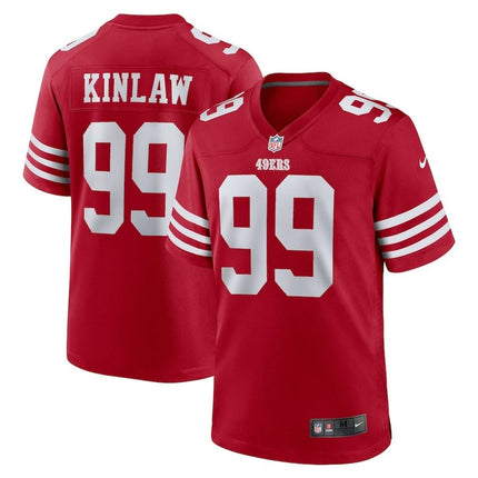 Javon Kinlaw San Francisco 49ers 2024-2025 Scarlet Team Game Jersey