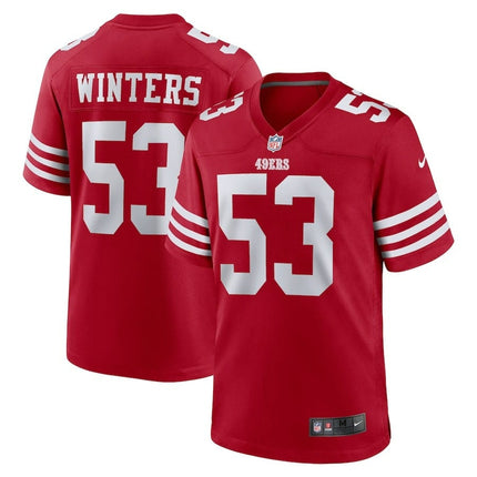 Dee Winters San Francisco 49ers 2024-2025 Scarlet Team Game Jersey