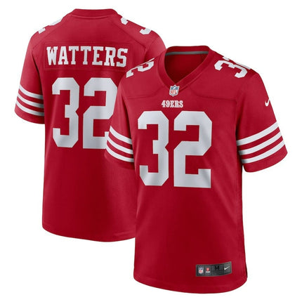 Ricky Watters San Francisco 49ers 2024-2025 Scarlet Team Game Jersey