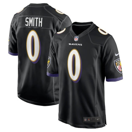 Roquan Smith Baltimore Ravens 2024-2025 Team Game Black Jersey