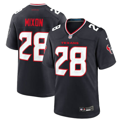 Joe Mixon Houston Texans 2024-2025 Game Navy Jersey
