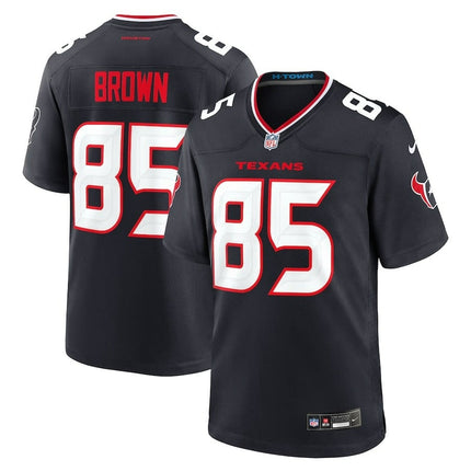 Noah Brown Houston Texans 2024-2025 Game Navy Jersey