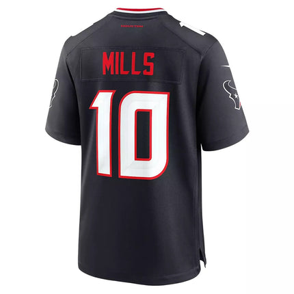 Davis Mills Houston Texans 2024-2025 Game Navy Jersey