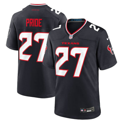 Troy Pride Houston Texans 2024-2025 Game Navy Jersey