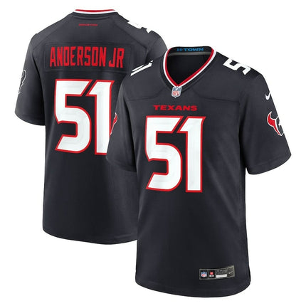 Will Anderson Jr. Houston Texans 2024-2025 Game Navy Jersey