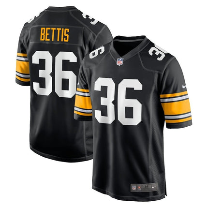 Jerome Bettis Pittsburgh Steelers 2024-2025 Black Game Jersey