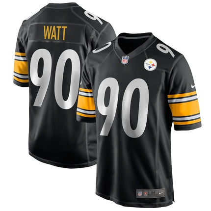 T.J. Watt Pittsburgh Steelers 2024-2025 Black Game Jersey