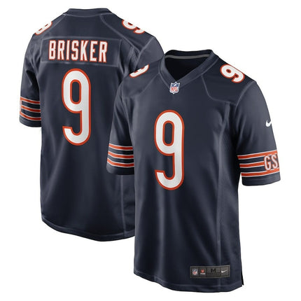 Jaquan Brisker Chicago Bears 2024-2025 Navy Player Game Jersey