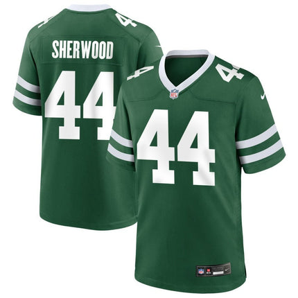Jamien Sherwood New York Jets 2024-2025 Legacy Green Game Jersey