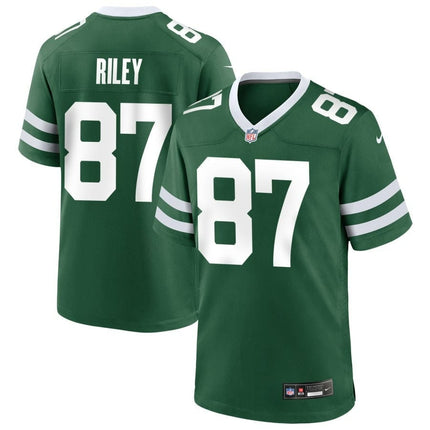 Marcus Riley New York Jets 2024-2025 Legacy Green Game Jersey