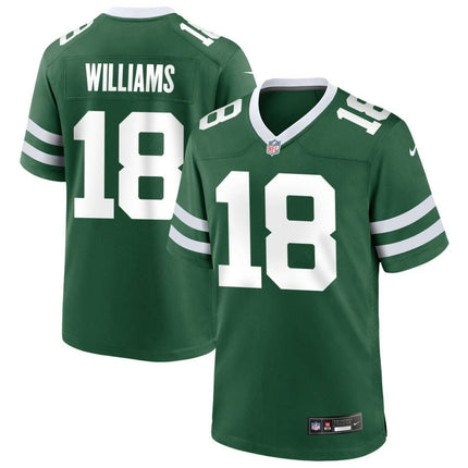 Mike Williams New York Jets 2024-2025 Legacy Green Game Jersey
