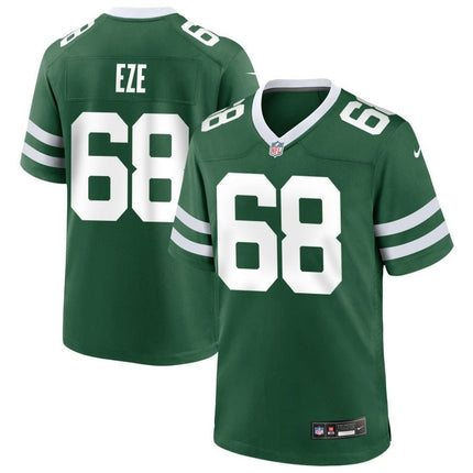 Obinna Eze New York Jets 2024-2025 Legacy Green Game Jersey