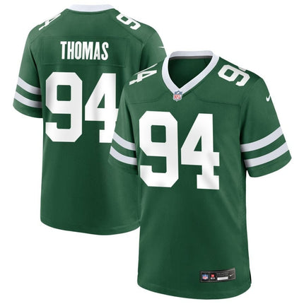 Solomon Thomas New York Jets 2024-2025 Legacy Green Game Jersey
