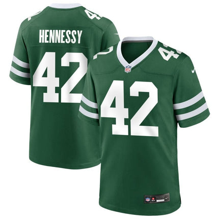 Thomas Hennessy New York Jets 2024-2025 Legacy Green Game Jersey