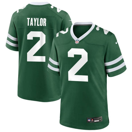 Tyrod Taylor New York Jets 2024-2025 Legacy Green Game Jersey