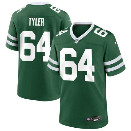 Willie Tyler New York Jets 2024-2025 Legacy Green Game Jersey
