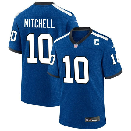 Adonai Mitchell Indianapolis Colts 2024-2025 Blue Indiana Nights Game Jersey