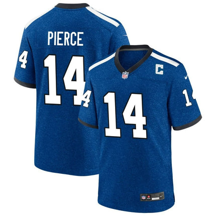 Alec Pierce Indianapolis Colts 2024-2025 Blue Indiana Nights Game Jersey