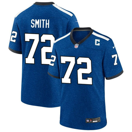 Branden Smith Indianapolis Colts 2024-2025 Blue Indiana Nights Game Jersey