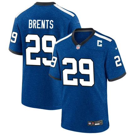 JuJu Brents Indianapolis Colts 2024-2025 Blue Indiana Nights Game Jersey