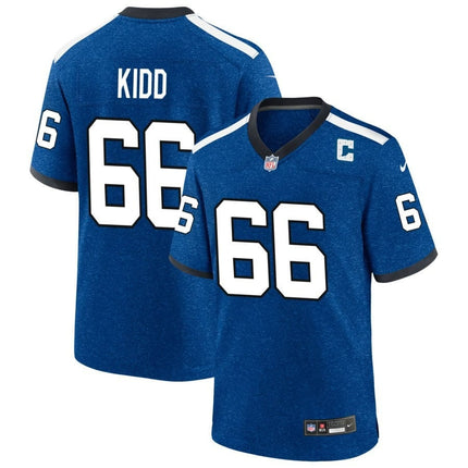 Lewis Kidd Indianapolis Colts 2024-2025 Blue Indiana Nights Game Jersey