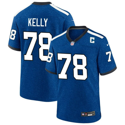 Ryan Kelly Indianapolis Colts 2024-2025 Blue Indiana Nights Game Jersey