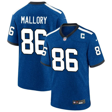 Will Mallory Indianapolis Colts 2024-2025 Blue Indiana Nights Game Jersey