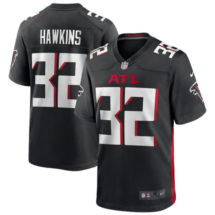 Jaylinn Hawkins Atlanta Falcons 2024-2025 Game Player Black Jersey