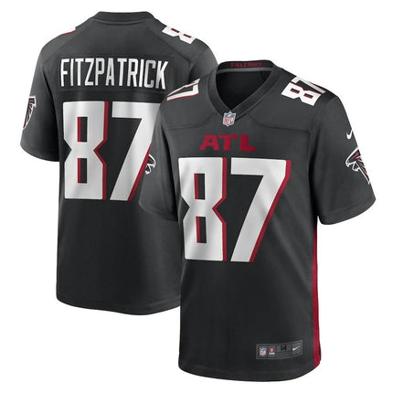 John FitzPatrick Atlanta Falcons 2024-2025 Game Player Black Jersey