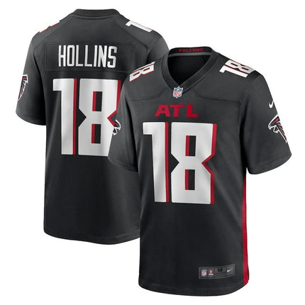 Mack Hollins Atlanta Falcons 2024-2025 Game Player Black Jersey