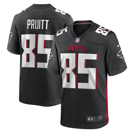 MyCole Pruitt Atlanta Falcons 2024-2025 Game Player Black Jersey