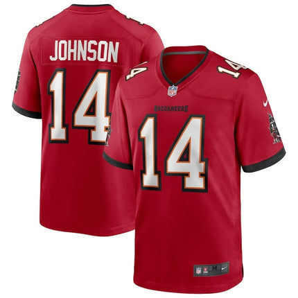 Brad Johnson Tampa Bay Buccaneers 2024-2025 Red Game Jersey