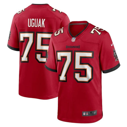 Lwal Uguak Tampa Bay Buccaneers 2024-2025 Red Game Jersey