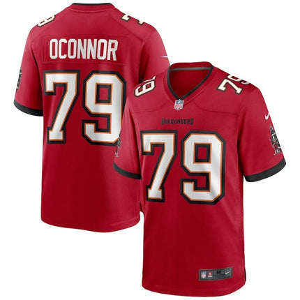 Patrick O'Connor Tampa Bay Buccaneers 2024-2025 Red Game Jersey