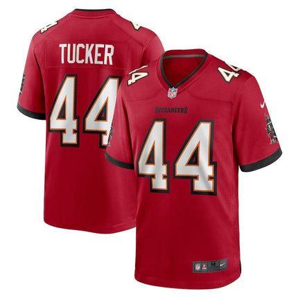 Sean Tucker Tampa Bay Buccaneers 2024-2025 Red Game Jersey