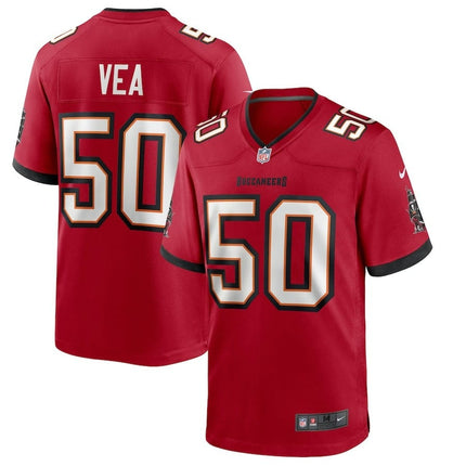 Vita Vea Tampa Bay Buccaneers 2024-2025 Red Game Jersey