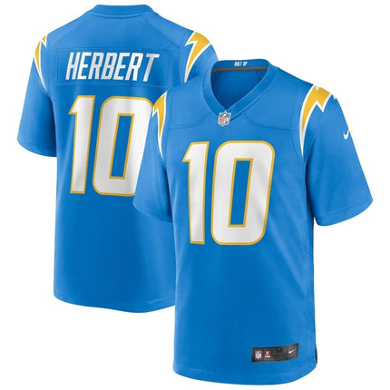 Justin Herbert Los Angeles Chargers 2024-2025 Player Game Blue Jersey