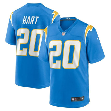 Cam Hart Los Angeles Chargers 2024-2025 Player Game Blue Jersey
