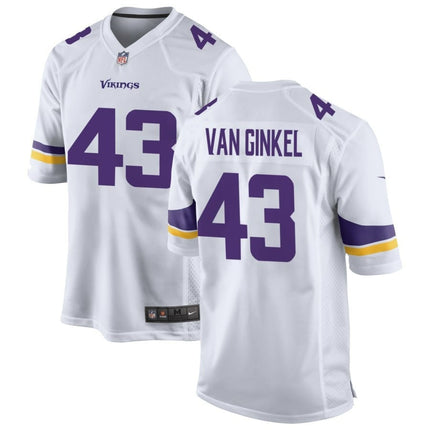 Andrew Van Ginkel Minnesota Vikings 2024-2025 White Game Jersey