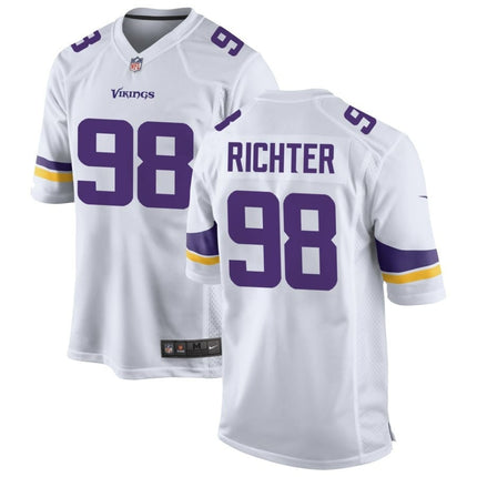 Bo Richter Minnesota Vikings 2024-2025 White Game Jersey