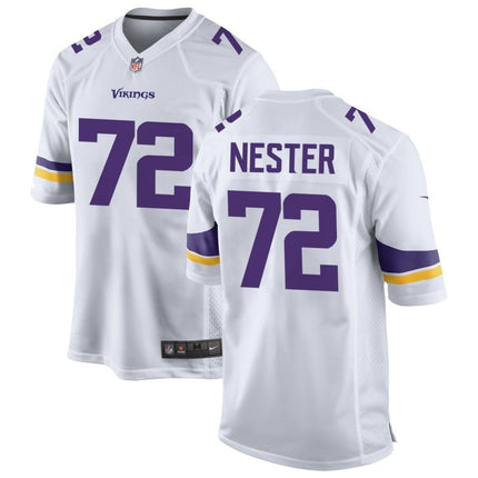 Doug Nester Minnesota Vikings 2024-2025 White Game Jersey