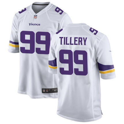 Jerry Tillery Minnesota Vikings 2024-2025 White Game Jersey