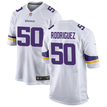 Levi Drake Rodriguez Minnesota Vikings 2024-2025 White Game Jersey