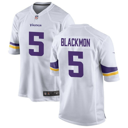 Mekhi Blackmon Minnesota Vikings 2024-2025 White Game Jersey
