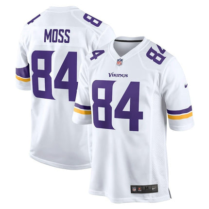 Randy Moss Minnesota Vikings 2024-2025 White Game Jersey